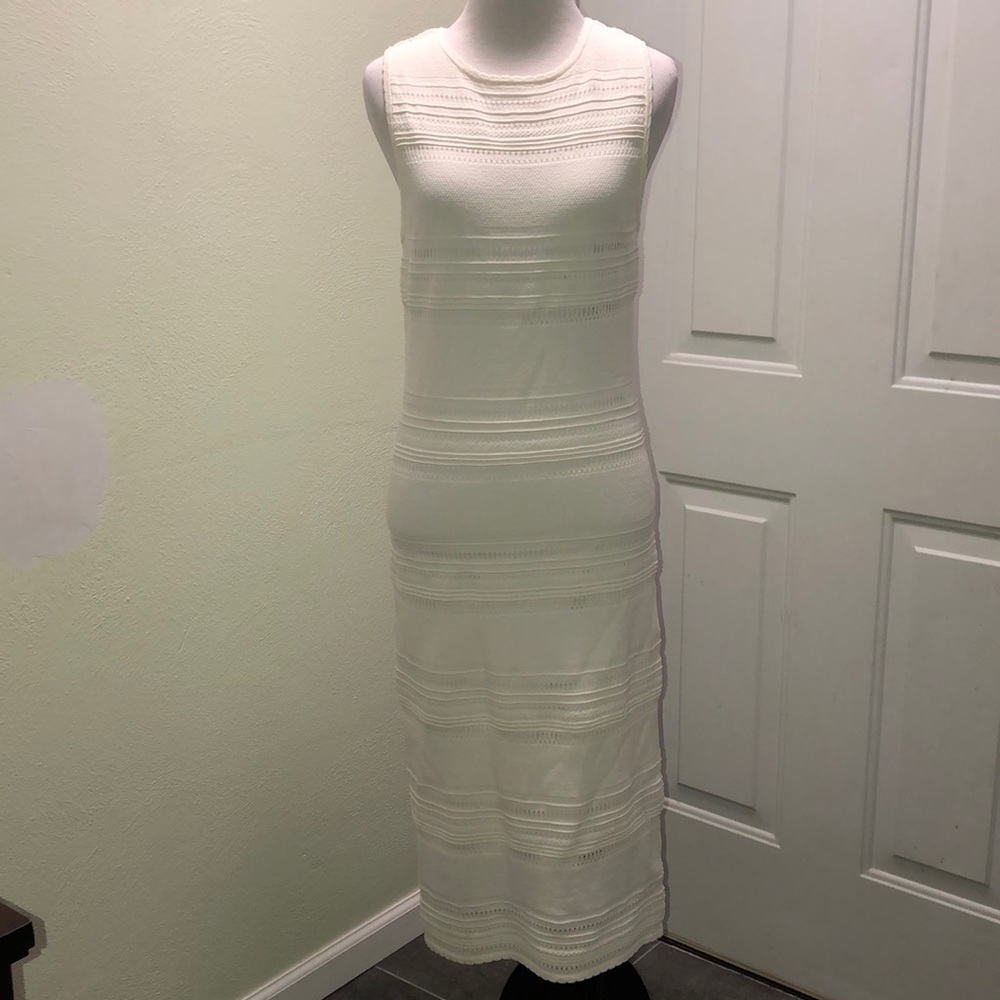 Whitney Port ivory dress